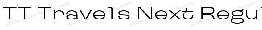 TT Travels Next Regular字体转换